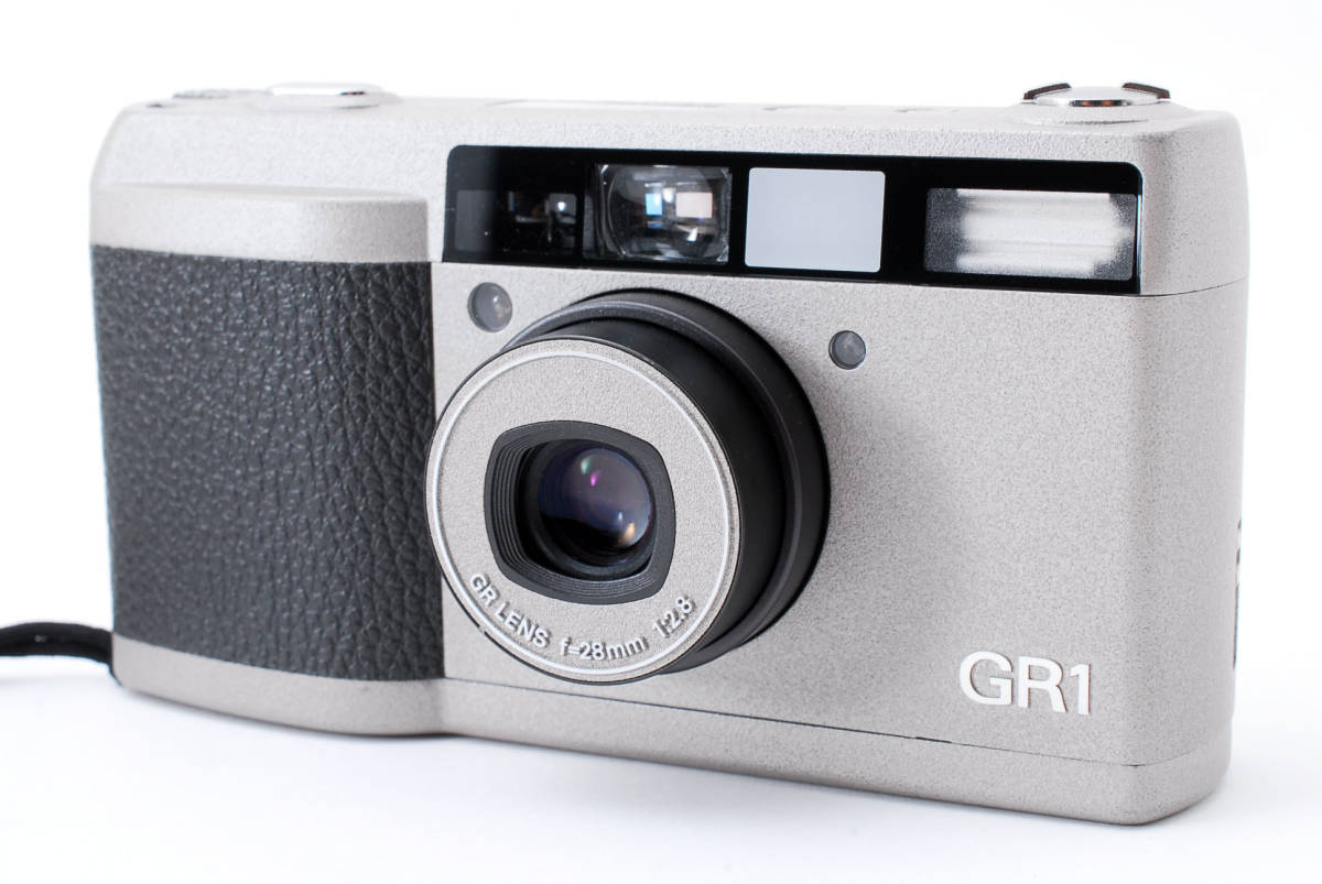 良品 リコー RICOH GR1 28mm F2.8 シルバー #6671(コンパクトカメラ 