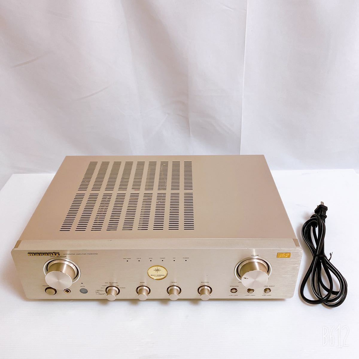 動作確認】Marantz integrated amplifier PM8100SA マランツ