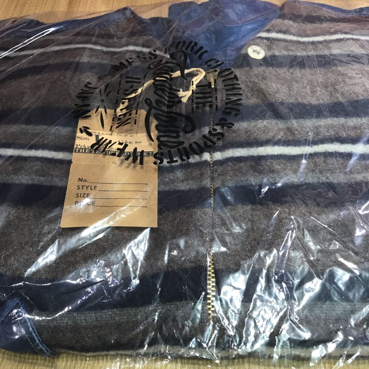 大人気の テンダーロイン DENIM BLANKET ZIP UP JKT Gジャン/デニム