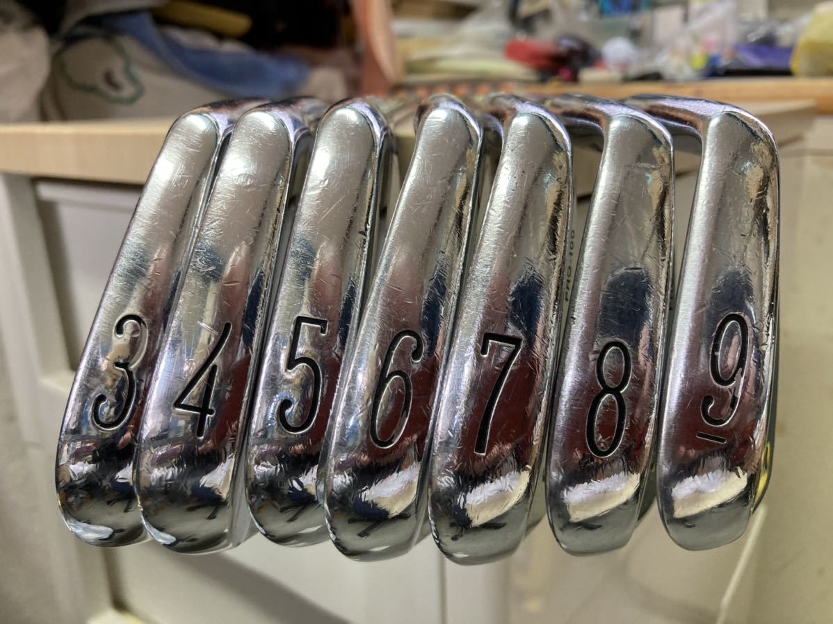 数量は多 美品☆SRIXON☆PRO-100 S200(3~9) 松山人気でMB レア物 7本