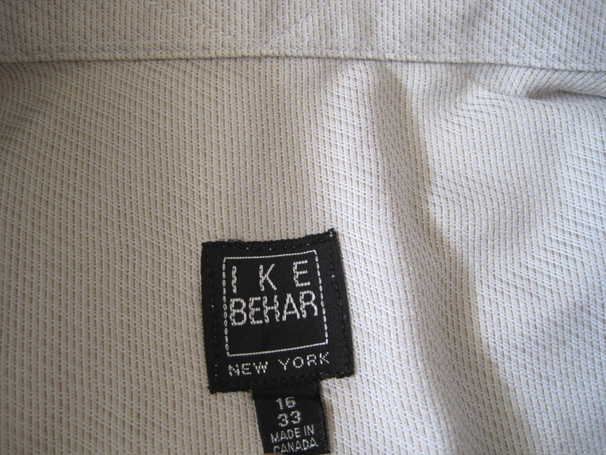 オールド　カナダ製　 IKE BEHAR アイクベーハー　シャツ　16 33_画像7