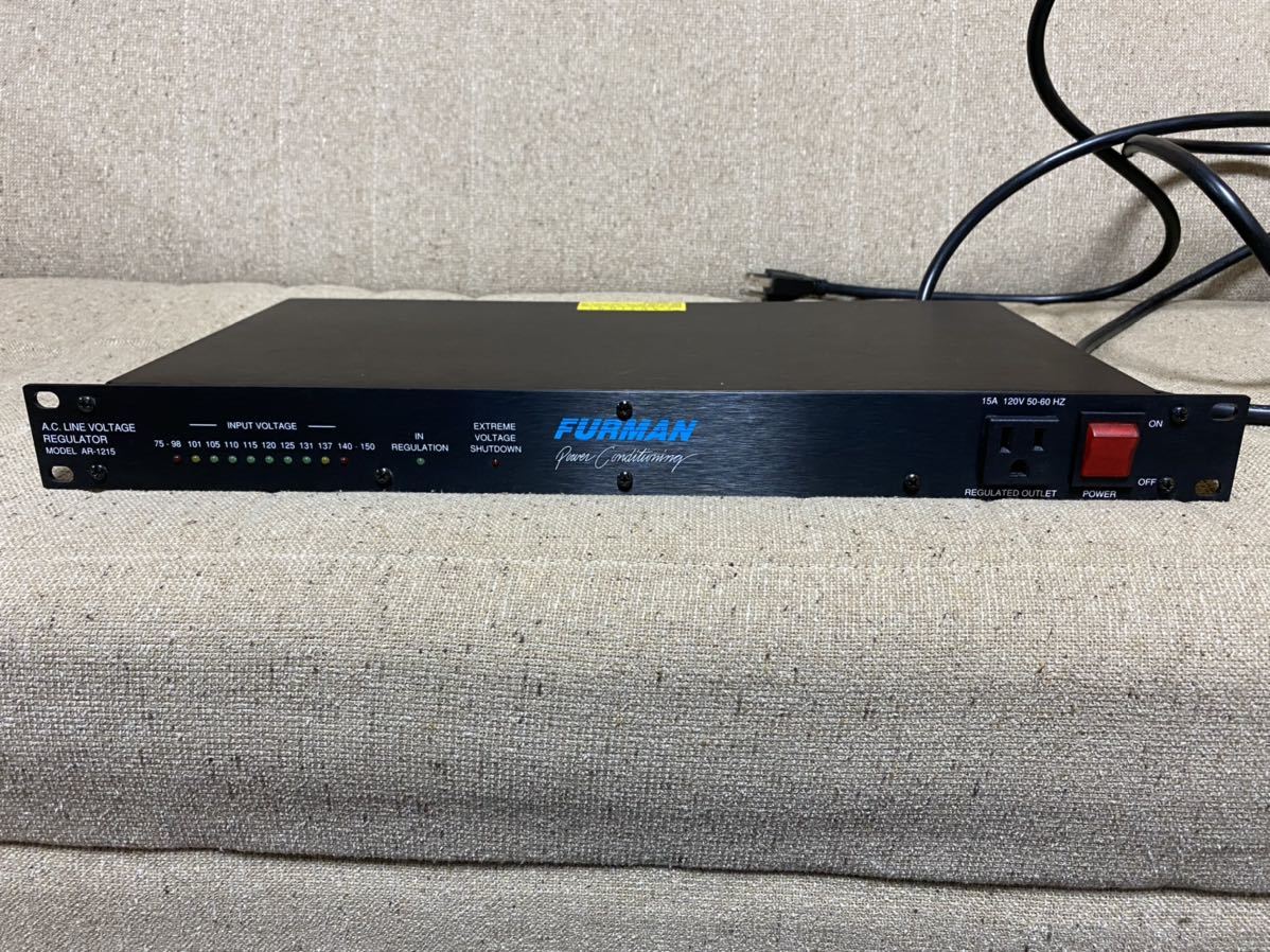 FURMAN AR-1215 安定化電源 | laninternet.com.br