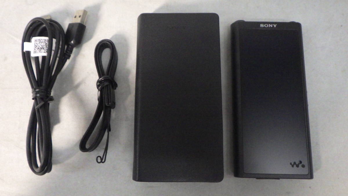 □SONY□64GBメモリ内蔵ハイレゾウォークマン□NW-ZX300/B□□ ☆即決