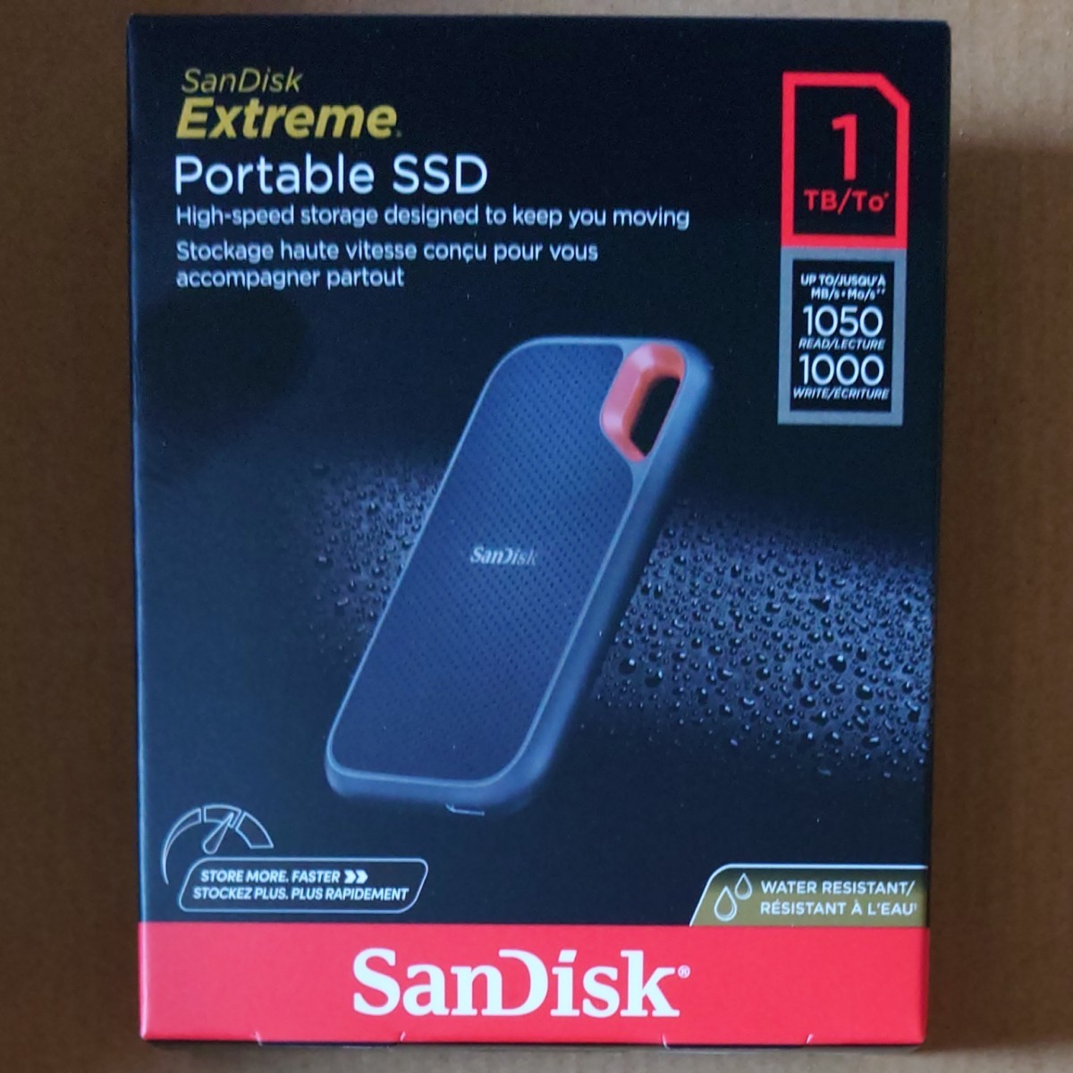 夜空 サンディスク エクストリーム ポータブル SSD 1TB - iPhone用ケース