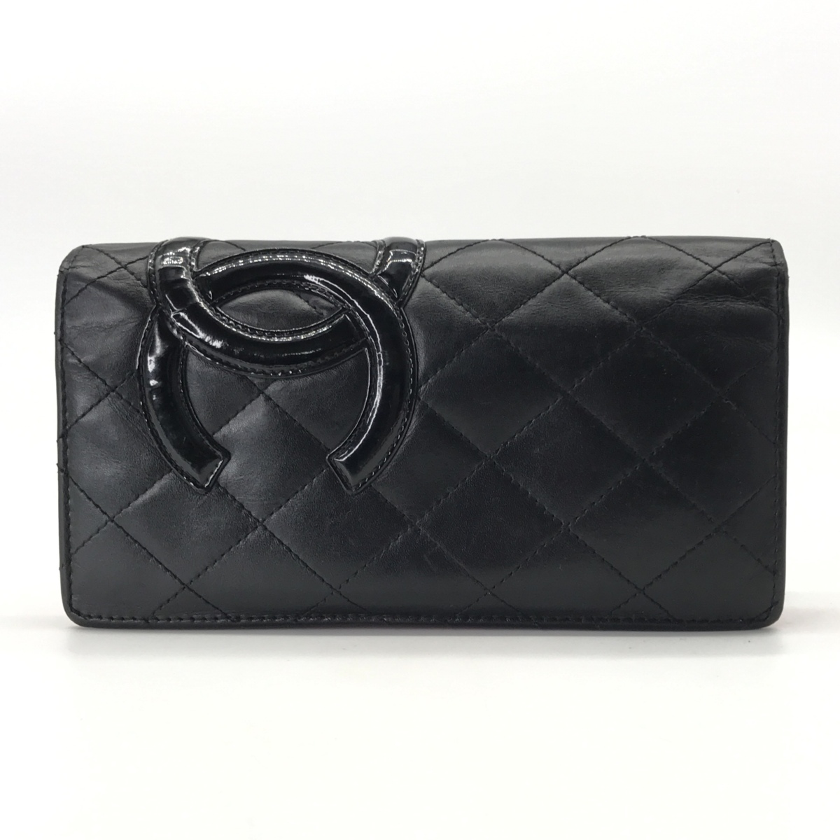 M2185 1円 CHANEL シャネル ココマーク マトラッセ カンボンライン 二