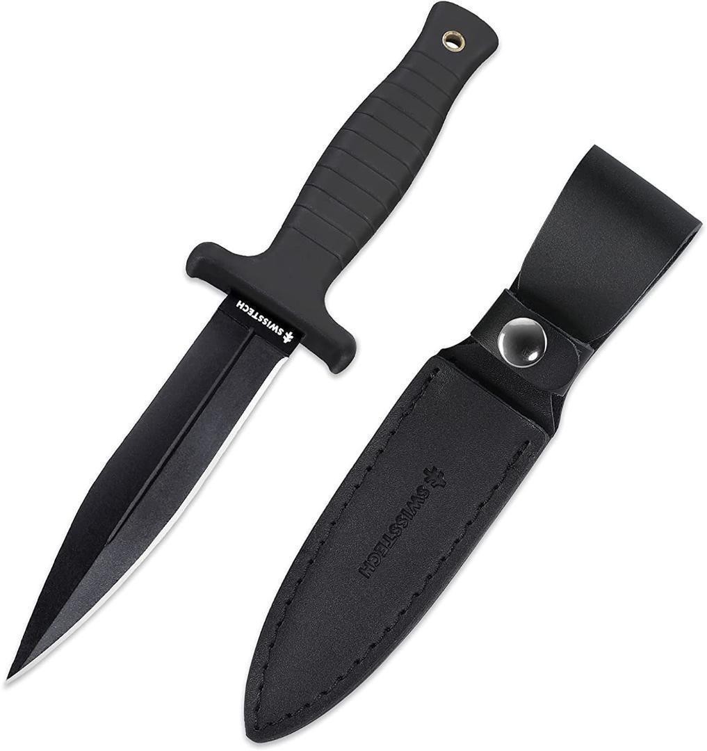 SWISS+TECH シースナイフ サバイバルナイフ アウトドア 登山 SWISS+TECH シースナイフ サバイバルナイフ アウトドア 登山