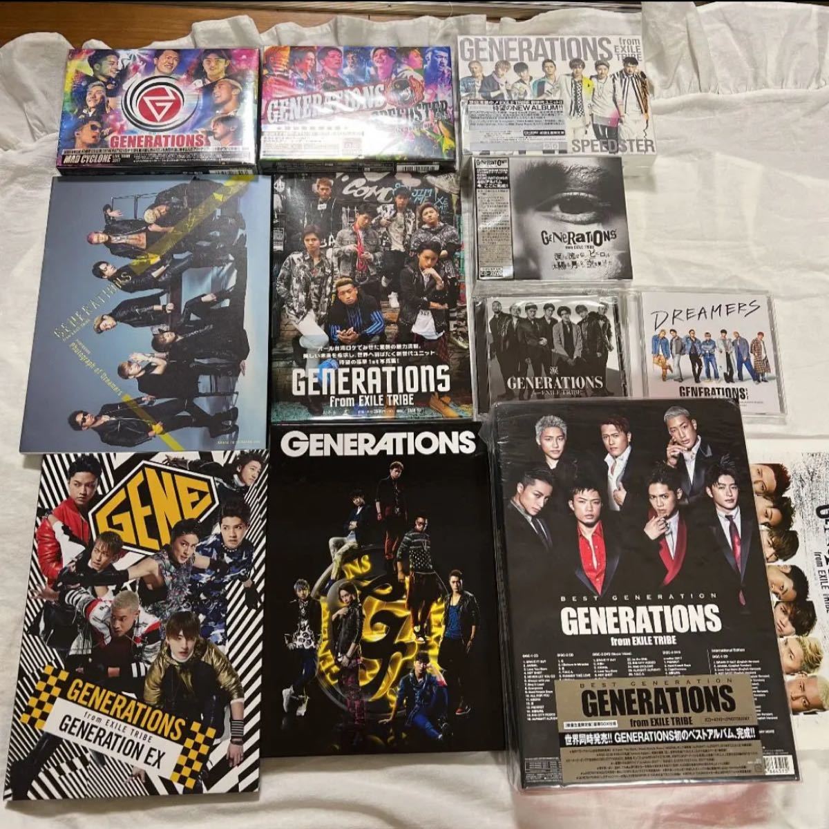 GENERATIONS from EXILE TRIBE CD DVD アルバム 邦楽 邦楽 www