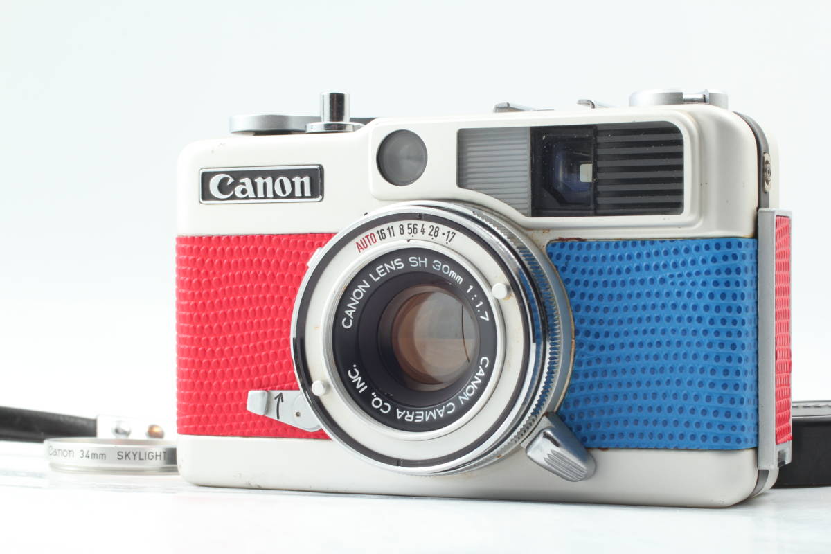 【数量限定】 【美品】Canon Demi 423@hc キヤノン 1.7 30 Camera Frame Half 35mm EE17 キヤノン