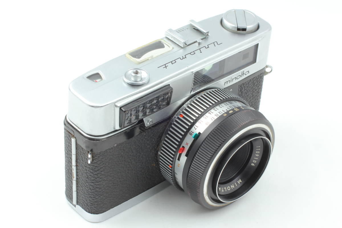 【良品】Minolta Uniomat Rangefinder Film Camera w/ 45mm F2.8 lens ミノルタ レンジファインダー 443@SA_画像3