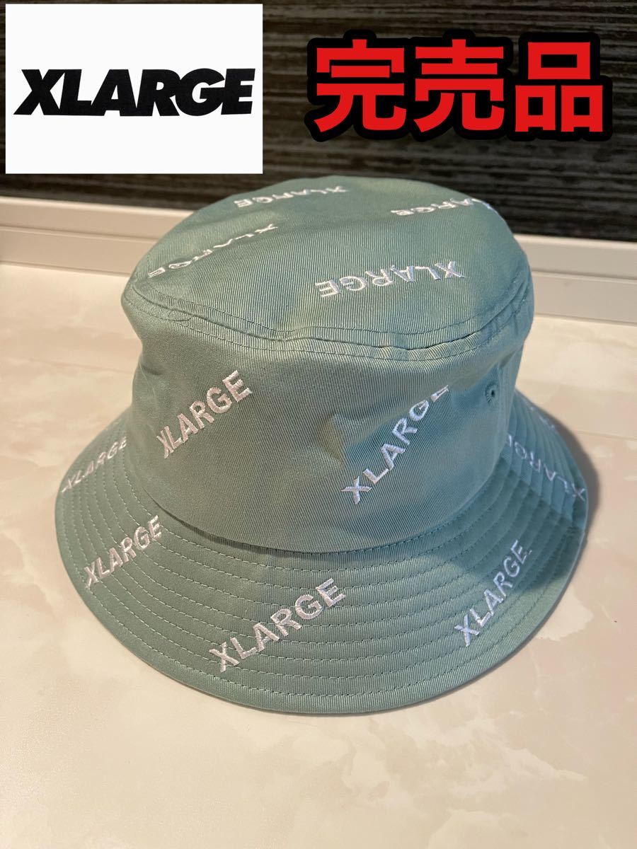 完売品 XLARGE ロゴ ハット ブルー 刺繍 Yahoo!フリマ（旧）+