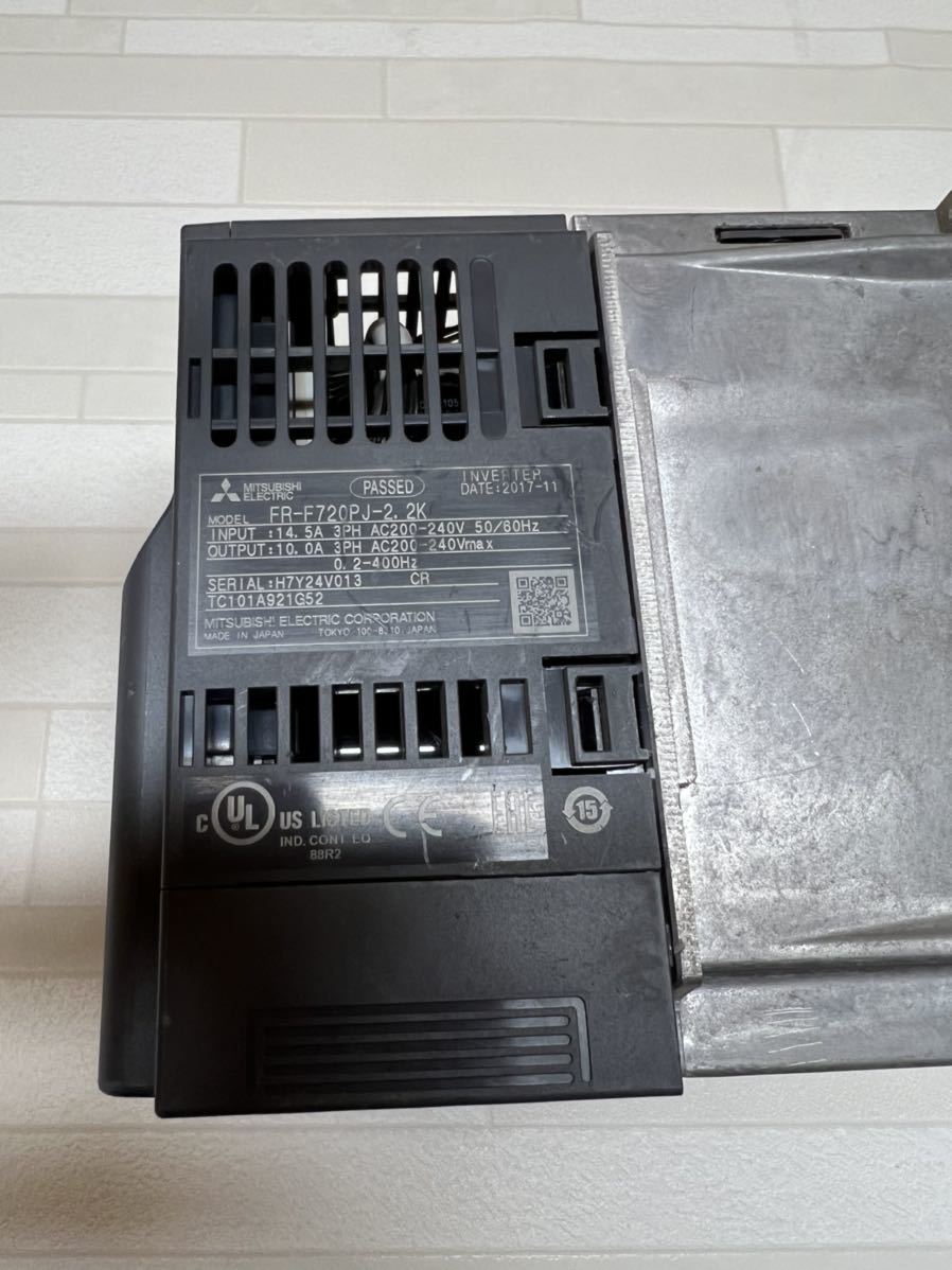 【超特価】その他三菱電気 汎用インバータ FR-F720PJ-2.2K-FS(外箱なし) - www.onkajans.com