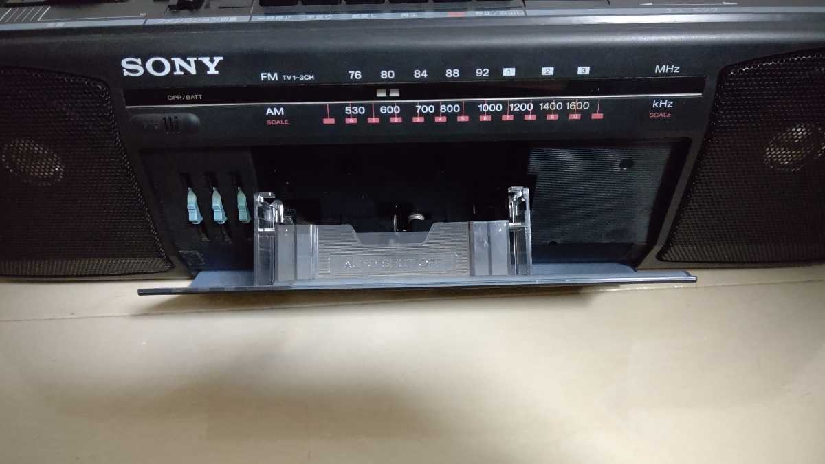 SONY ソニー ラジオカセットレコーダー　CFS-E25 ラジカセ ジャンク_画像2