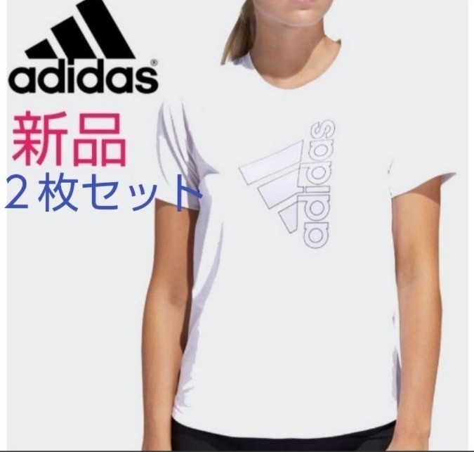adidas アディダス トレーニング 半袖 Tシャツ ２枚