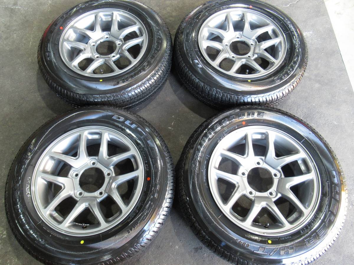 新車外し スズキ JB64W ジムニー XC 純正 5.5J +22 PCD139.7 5H