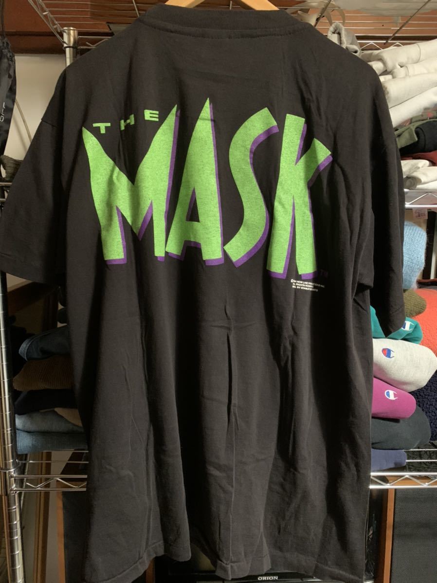 THE MASK シングルステッチ Tシャツ (検索ワード 映画 マスクTシャツ