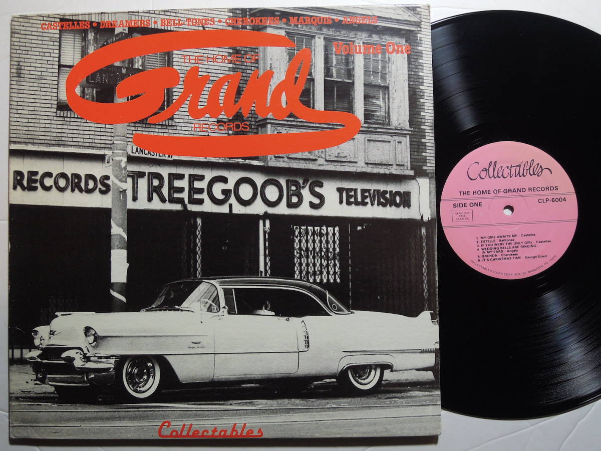 V.A.・The Home Of Grand Records　US LP　50's Philadelphia Vocal Group Compilation　f. Castlles etc.._画像1