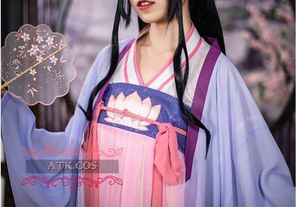 Q97 公式 魔道祖師 江厭離 少女 コスプレ 高品質 本格 靴 ウィッグ
