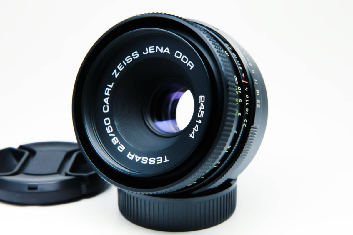 整備品/テスト画像有 ZEISS JENA TESSAR 50mm f2.8 / M42マウント ...