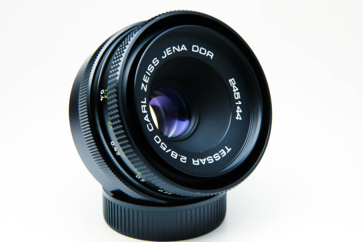 整備品/テスト画像有 ZEISS JENA TESSAR 50mm f2.8 / M42マウント ...