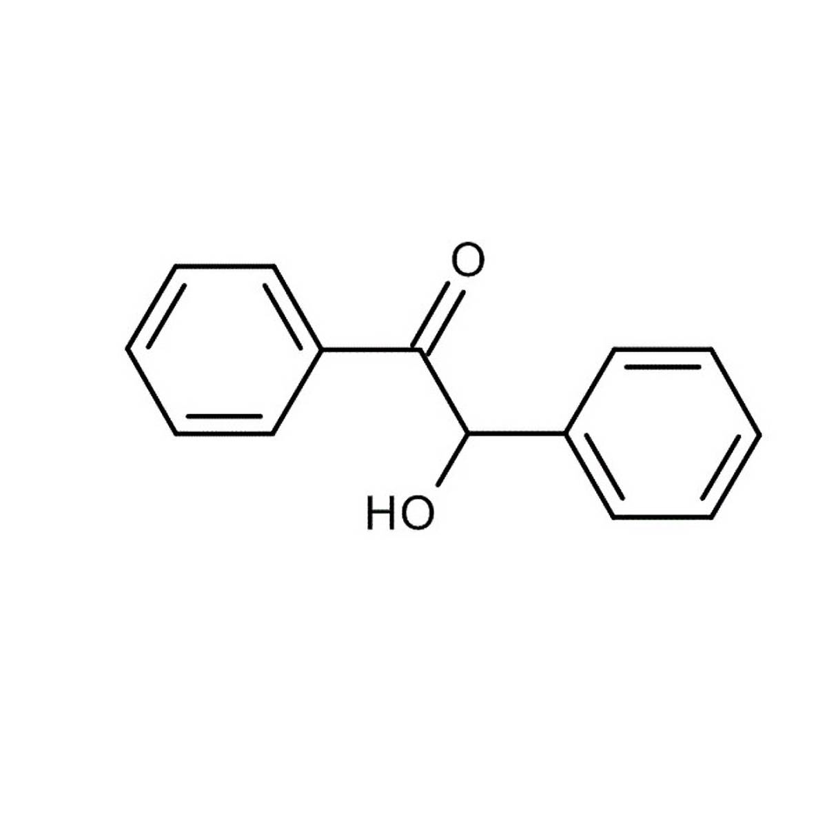 ベンゾイン 100g C14H12O2 有機合成用 2-ヒドロキシ-2-フェニルアセトフェノン 有機化合物 試薬 化学薬品 販売 購入_画像1