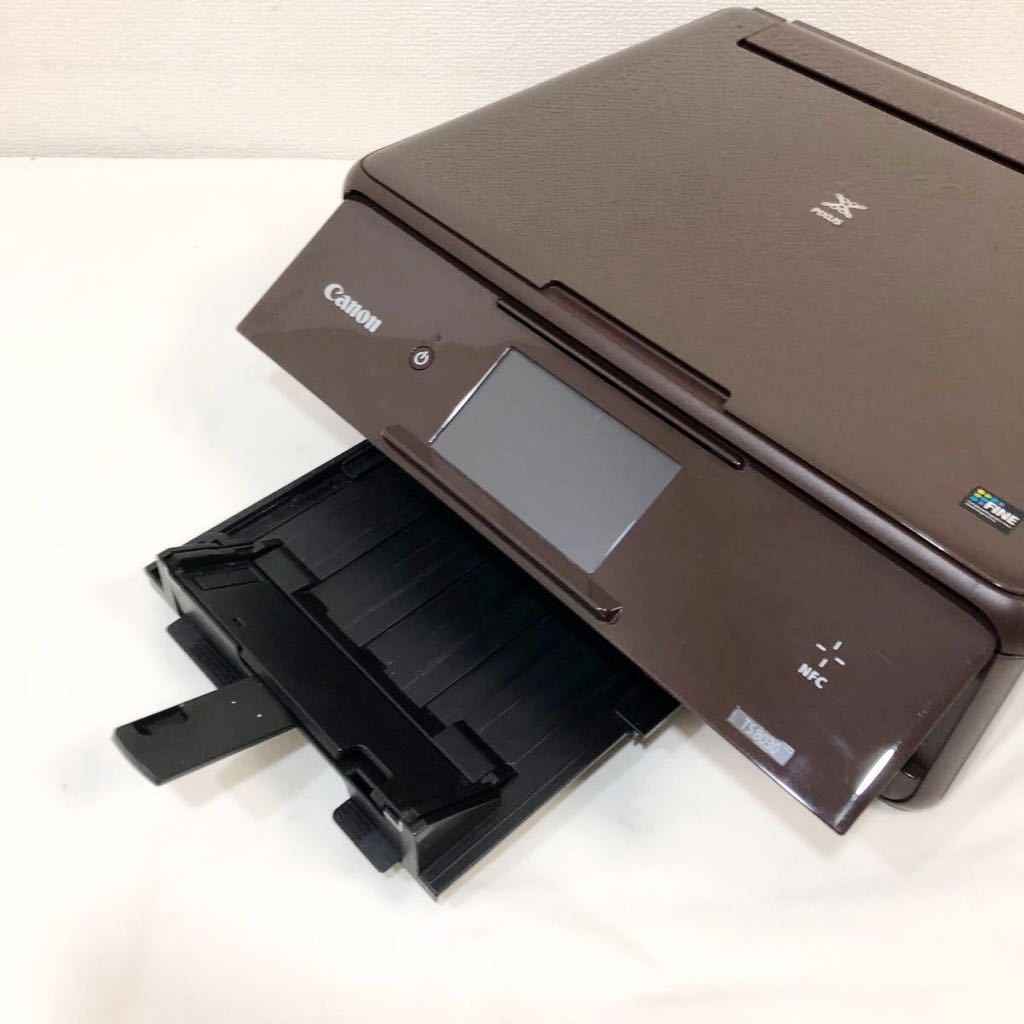 CANON PIXUS TS8030 BW 印刷枚数5351-5400枚 インクジェットプリンタ キャノン 複合機 ブラウン