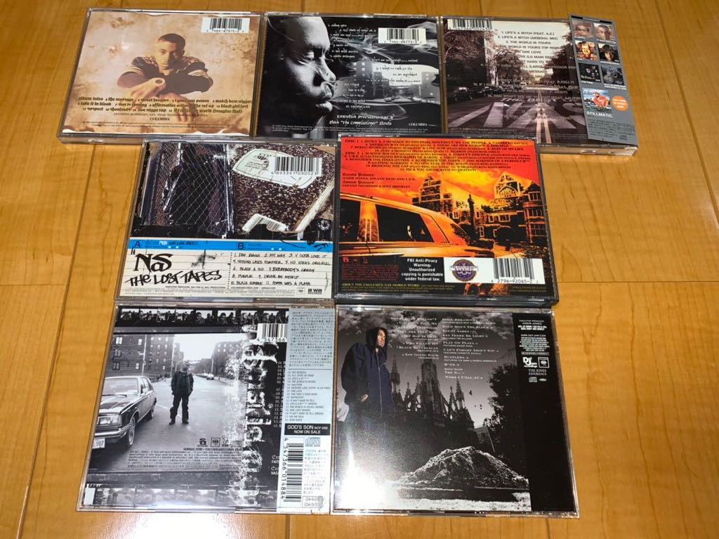 【即決送料込み】Nas アルバム7作品セット/ ナズ / It Was Written / i am… / The Best Of Nas / The Lost Tapes / Street's Disciple