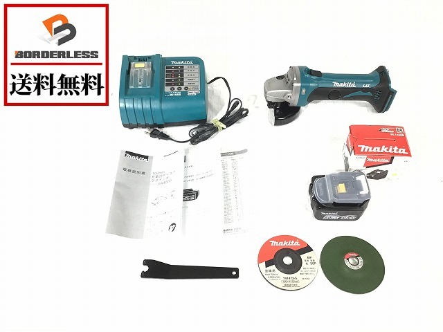 特価限定品 マキタ 充電式ディスクグラインダ 100mm GA400DZ 14.4V対応