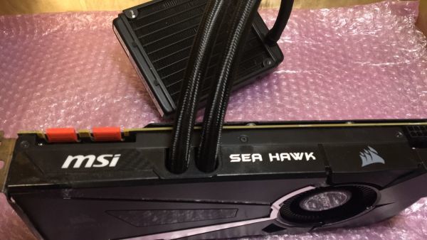 MSI GeForce GTX 1080 SEA HAWK X DVI HDMI PCI-Express グラフィックボードの画像4