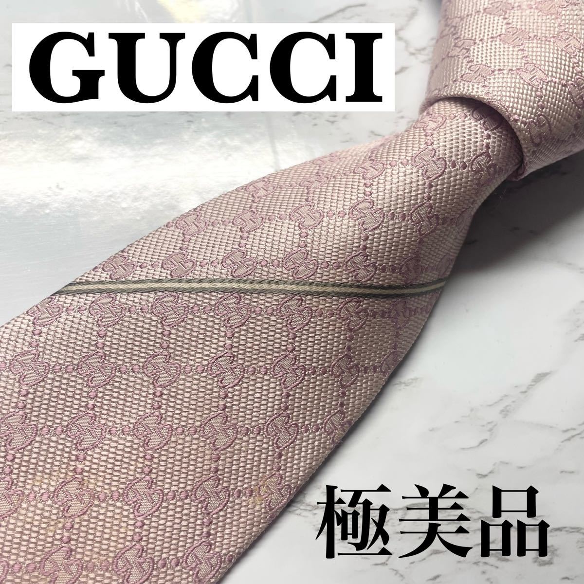 専門店では GUCCI ネクタイ 高級シルク 総ロゴ 入学式 結婚式