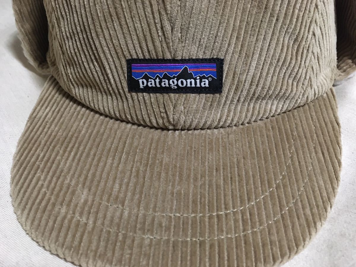 新品 patagonia コーデュロイイヤーフラップキャップ L ハット フライトキャップ ビーニー surf スノーボード ニットキャップ 2235_画像2