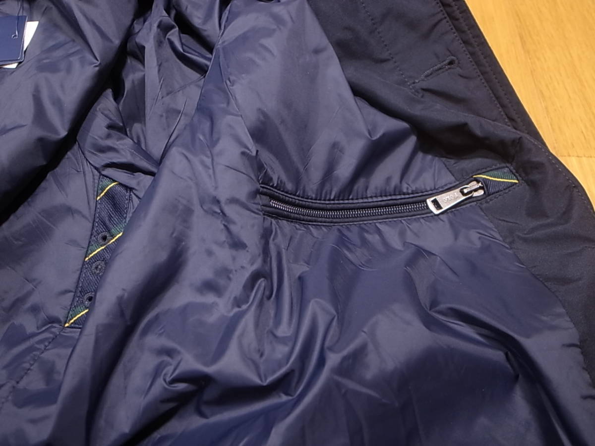 Polo Ralph Lauren Water-Repellant Packable Walking Coat ネイビー 紺 L 新品 ポロ  ラルフローレン コート ジャケット｜PayPayフリマ