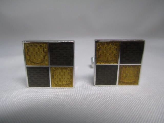 ルイ・ヴィトン LOUIS VUITTON カフス ダミエ エベヌ カフスケース