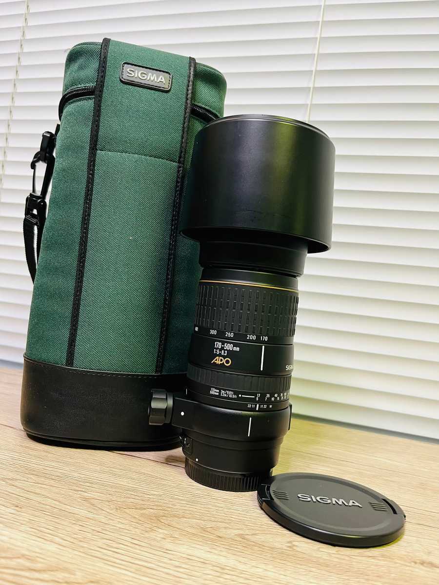 シグマ170-500mm1:5-6.3APO キャノンマウント