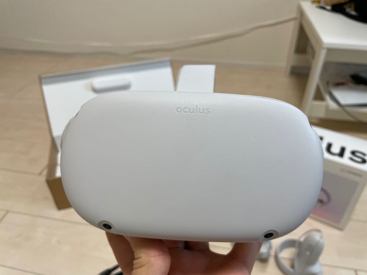 動作確認済/初期化済 オキュラス Oculus Quest 2 64GB VRヘッドセット+ oculus link