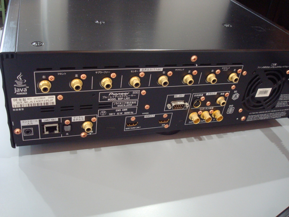 パイオニア BDプレーヤー BDP-LX91 本体のみ ジャンク品 | mangement
