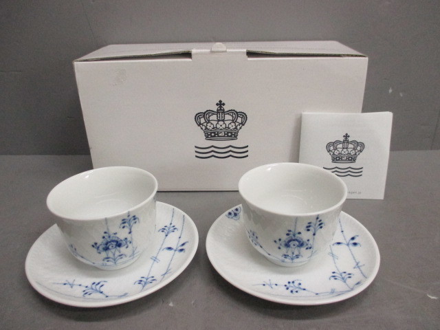 コレクション★ROYAL COPENHAGEN★ロイヤルコペンハーゲン　ジャパニーズカップ＆ソーサ　2客_画像1