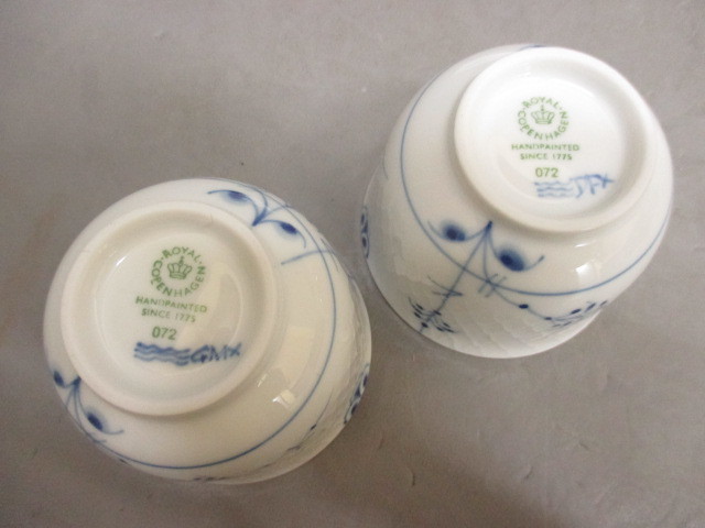 コレクション★ROYAL COPENHAGEN★ロイヤルコペンハーゲン　ジャパニーズカップ＆ソーサ　2客_画像4