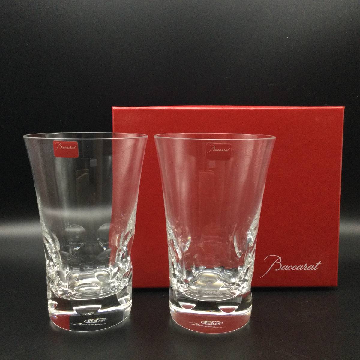 6108】新品未使用 Baccarat バカラ クリスタルガラス ベルーガ ハイ