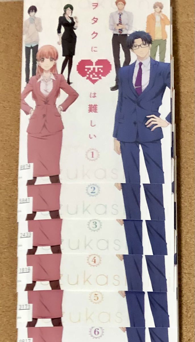 レンタル落ち】DVD アニメ ヲタクに恋は難しい 全6巻　送料無料