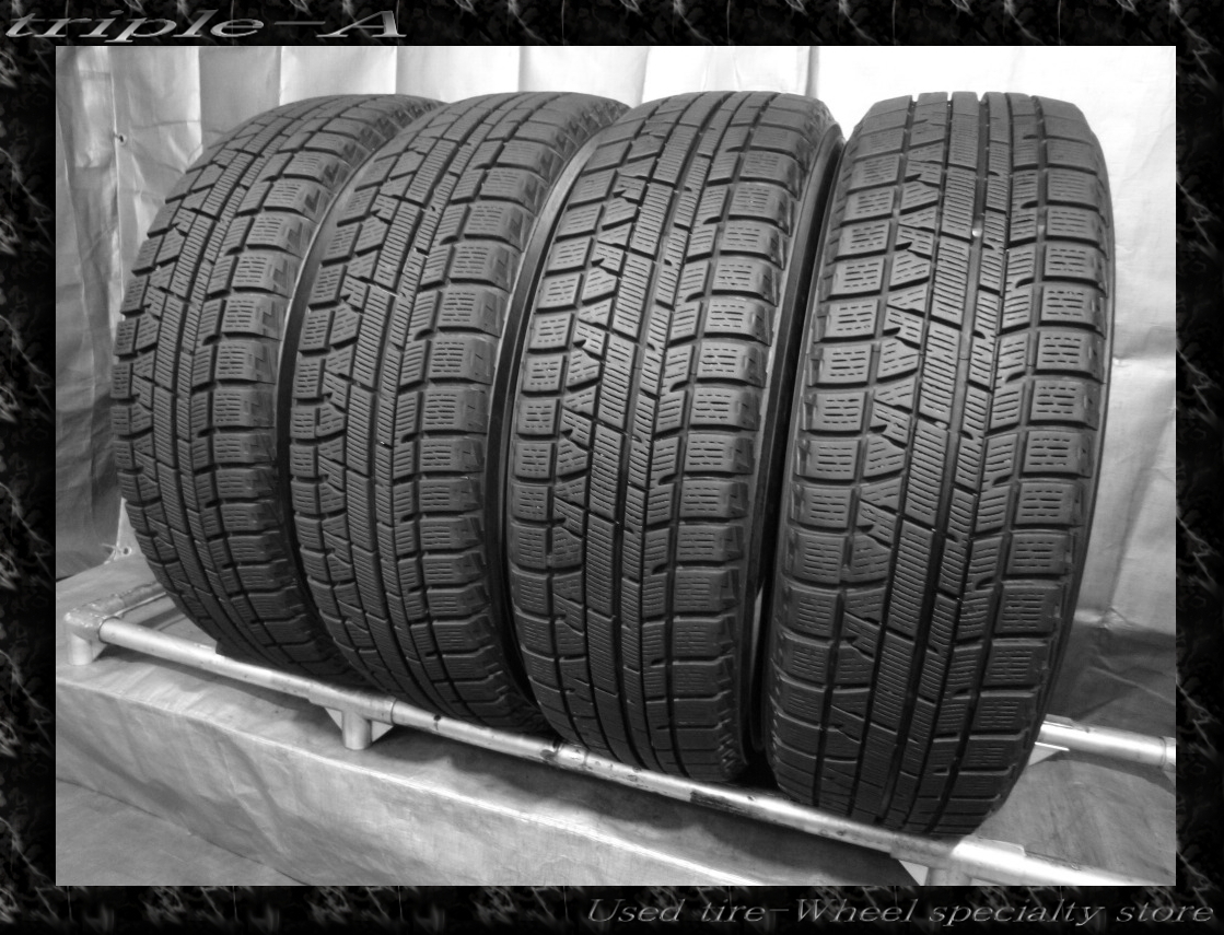 19年製 ヨコハマ ice GUARD iG50 PLUS 175/65R15 4本 バリ山！ 【768】_画像1