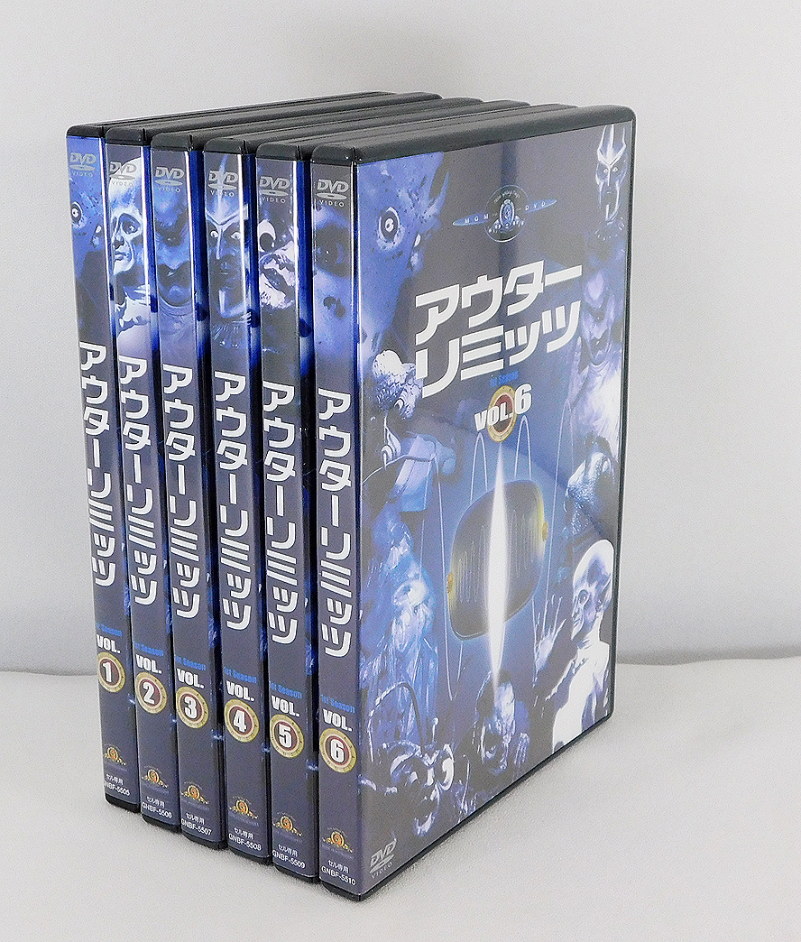 国内版DVD「アウターリミッツ 1stシーズン 1-6巻セット」1-18話収録