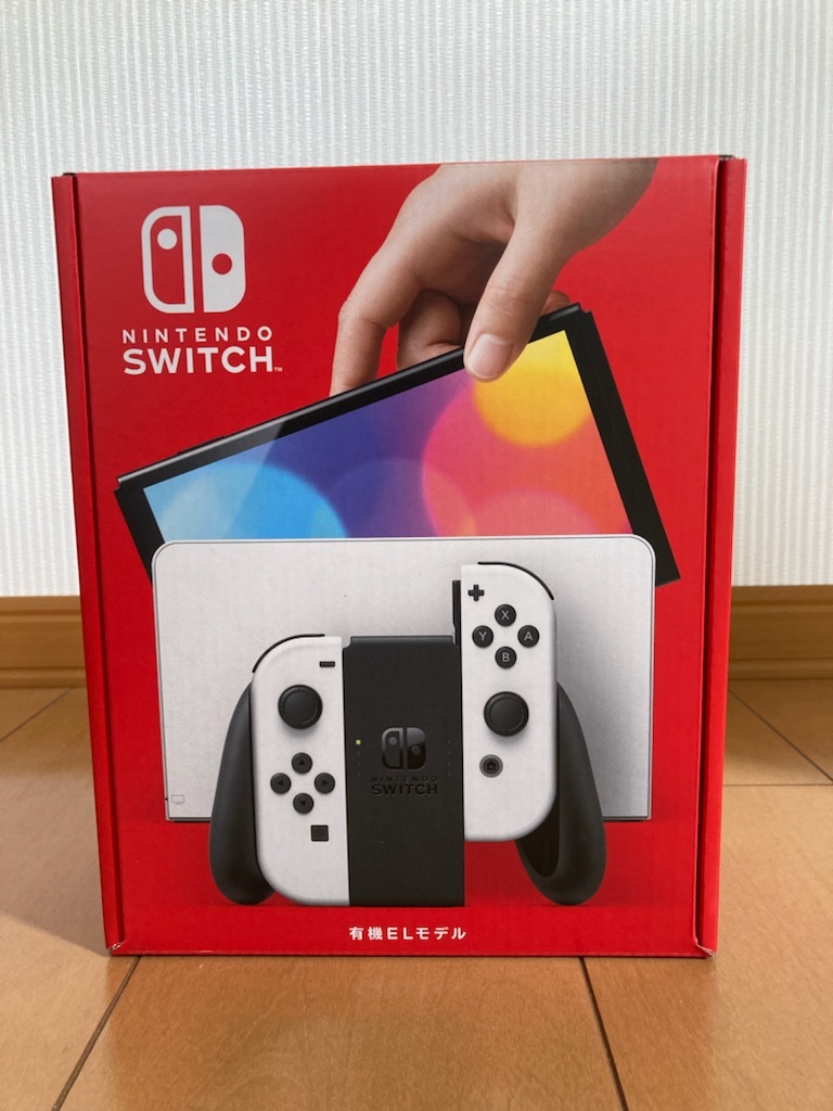 Nintendo Switch 有機ELモデル Joy-Con L / R ホワイト(ニンテンドースイッチ本体)｜売買されたオークション情報