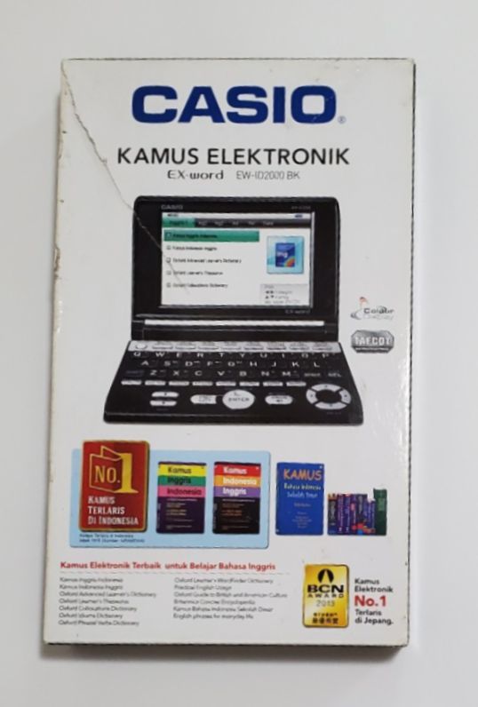 新品 CASIO 電子辞書 インドネシア語⇔英語 海外販売モデル 新品 CASIO 電子辞書 インドネシア語⇔英語 海外販売モデル