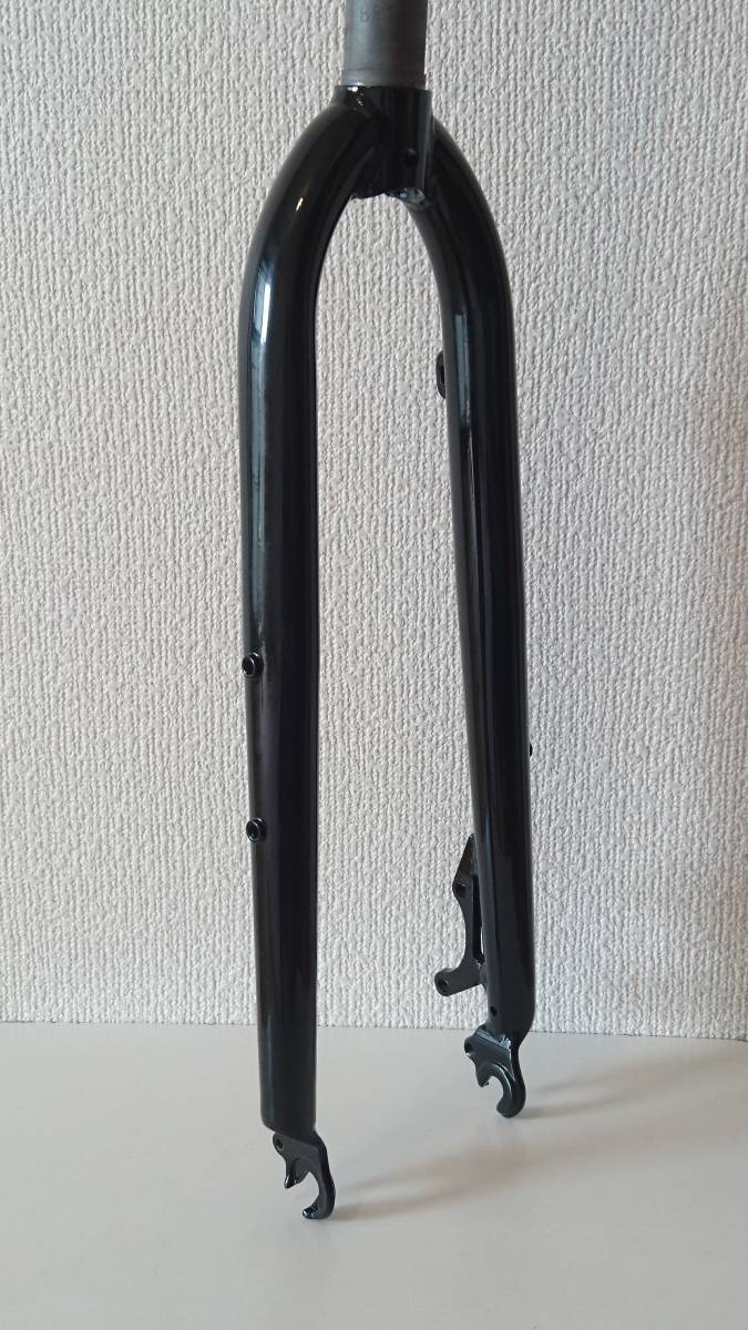 新品 クロモリ 26インチ ディスク専用 リジットフォーク OEM製造