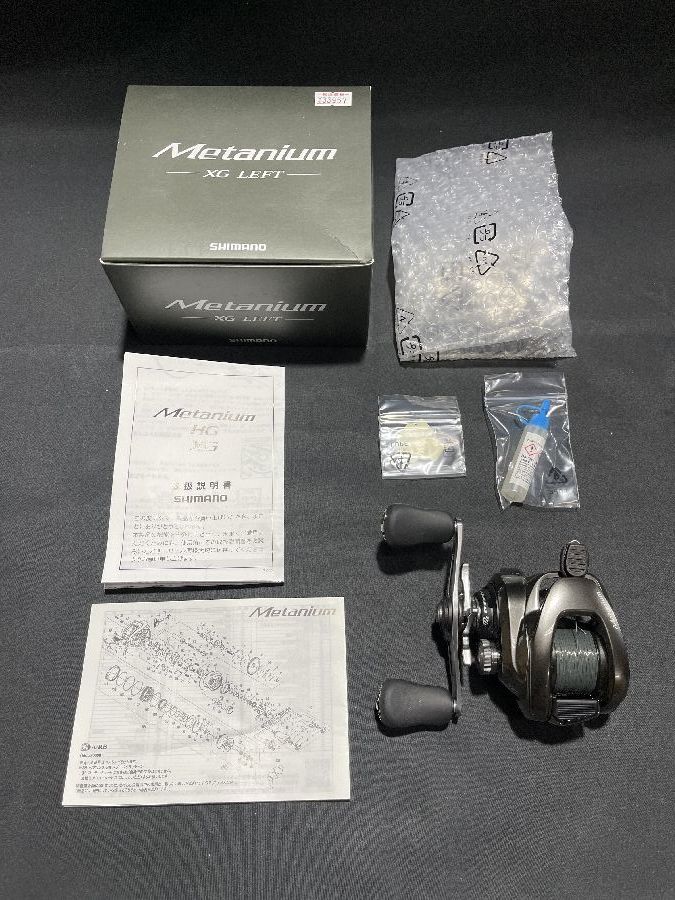 美品 シマノ SHIMANO 20メタニウム XG LEFT 左巻き ベイトリール
