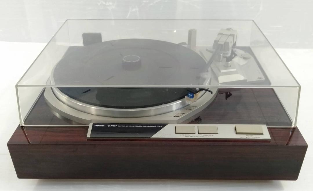 良品】Victor アナログレコードプレイヤー フルオート QL-Y33F