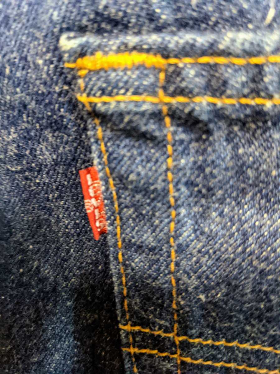 90s LEVIS Levi's 501 W42L34 button reverse side 524 Elpa so factory indigo dark blue wool feather .. jeans USA made America American made records out of production Vintage 