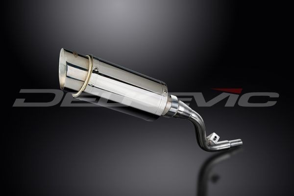 DELKEVIC スリップオンステンレスマフラー☆SUZUKI DR125 200mm 2005