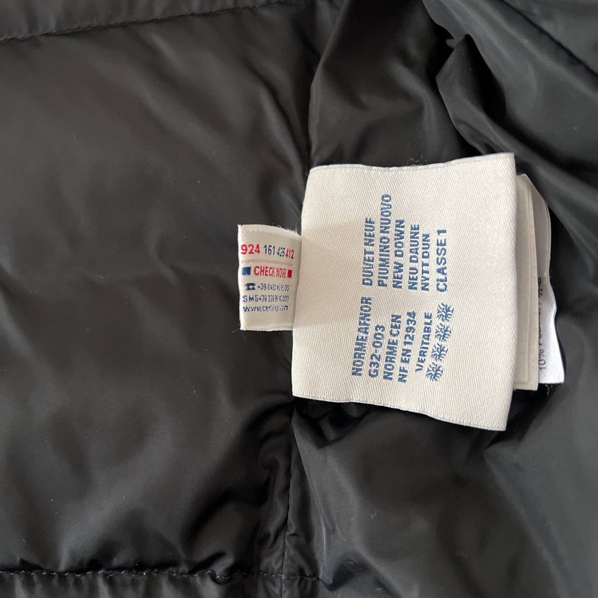 モンクレール MONCLER GENEVRIER ブラック サイズ0 ロングコート モンクレール MONCLER GENEVRIER ブラック サイズ0 ロングコート