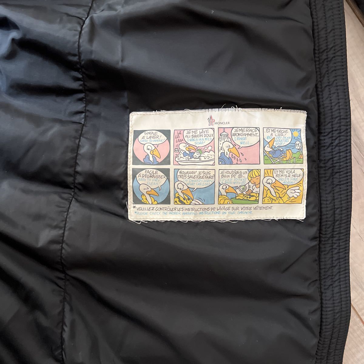 モンクレール MONCLER GENEVRIER ブラック サイズ0 ロングコート モンクレール MONCLER GENEVRIER ブラック サイズ0 ロングコート